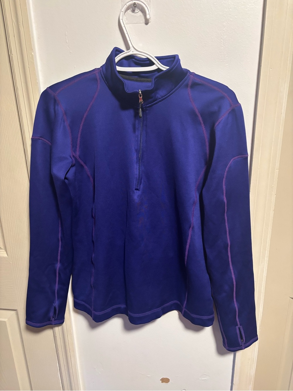 Women’s  Quarter-Zip Performance Sweater - Purple